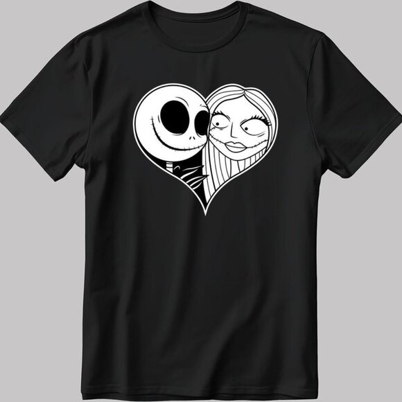 Renee F Other - Jack Skellington Girlfriend Disney Cartoon Fan Gift Graphic Halloween T-shirt159